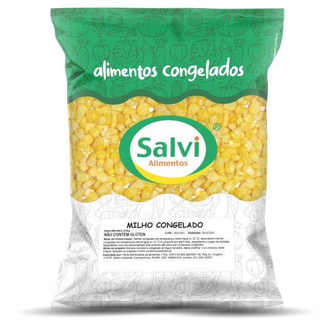 Milho em grãos - Produto Salvi Alimentos