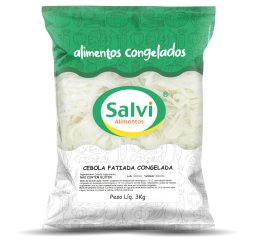 Cebola fatiada - Produto Salvi Alimentos