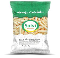 Batata pré-frita - Produto Salvi Alimentos