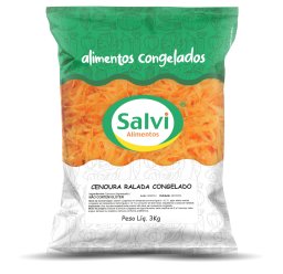 Cenoura ralada - Produto Salvi Alimentos